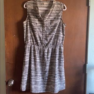Merona Black and white dress